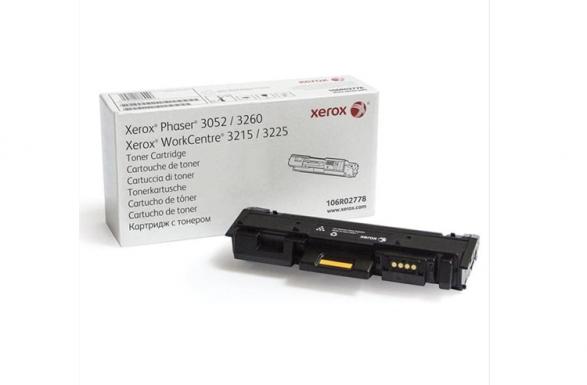 изображение Тонер-картридж Xerox Phaser 3052/3260, Xerox WorkCentre 3215/3225 (3K стр.), черный