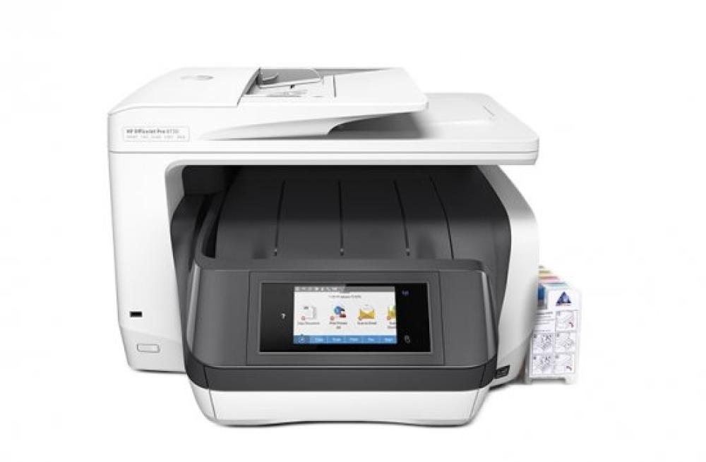 изображение МФУ HP OfficeJet Pro 8730 с СНПЧ и чернилами (Уценка) - изображение 3