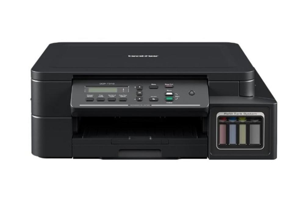 изображение МФУ Brother DCP-T310 с оригинальной СНПЧ и чернилами Brother - изображение 1