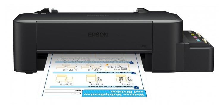 Как запустить принтер epson l121