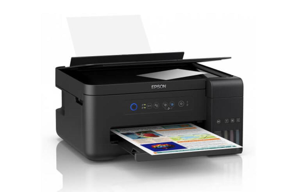 изображение МФУ Epson EcoTank ET-2700 с оригинальной СНПЧ и чернилами ORIGINALAM.NET 127мл (Уценка) - изображение 2