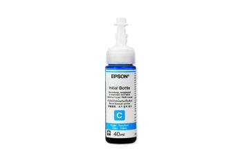 Оригинальные чернила для Epson T664 Cyan (40 мл)