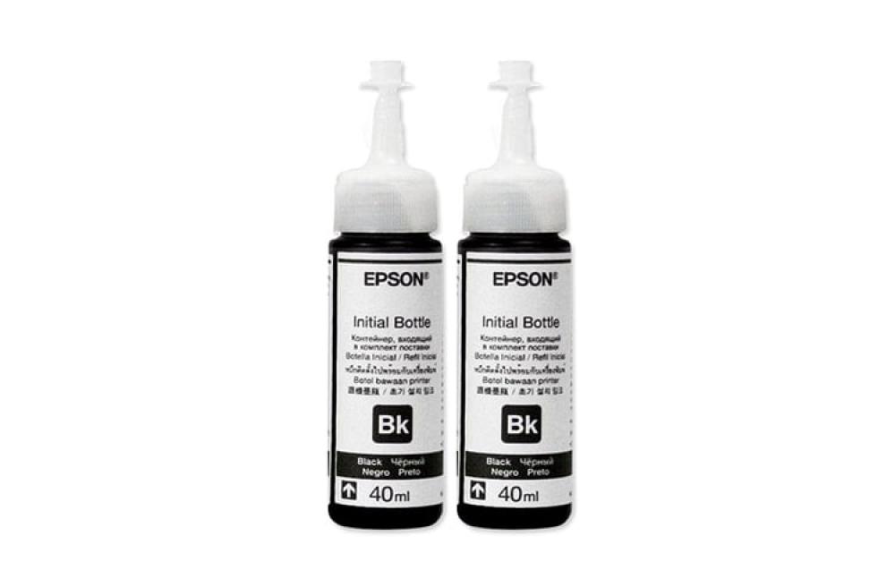 изображение Оригинальные чернила для Epson T664 Black (40 мл) - 2шт
