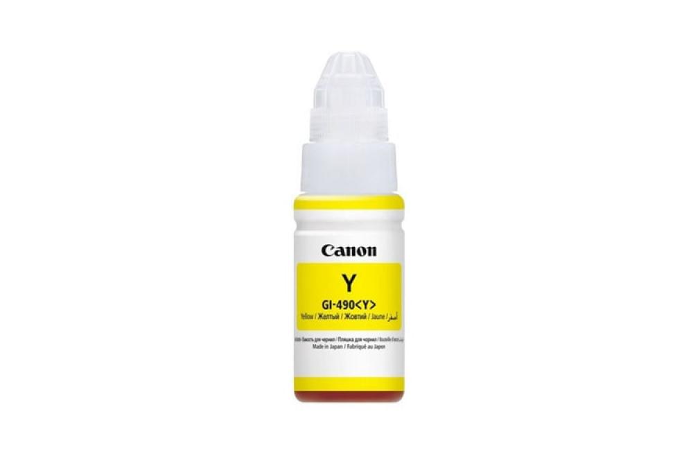 изображение Оригинальные чернила для Canon GI-490 Yellow (70 мл)