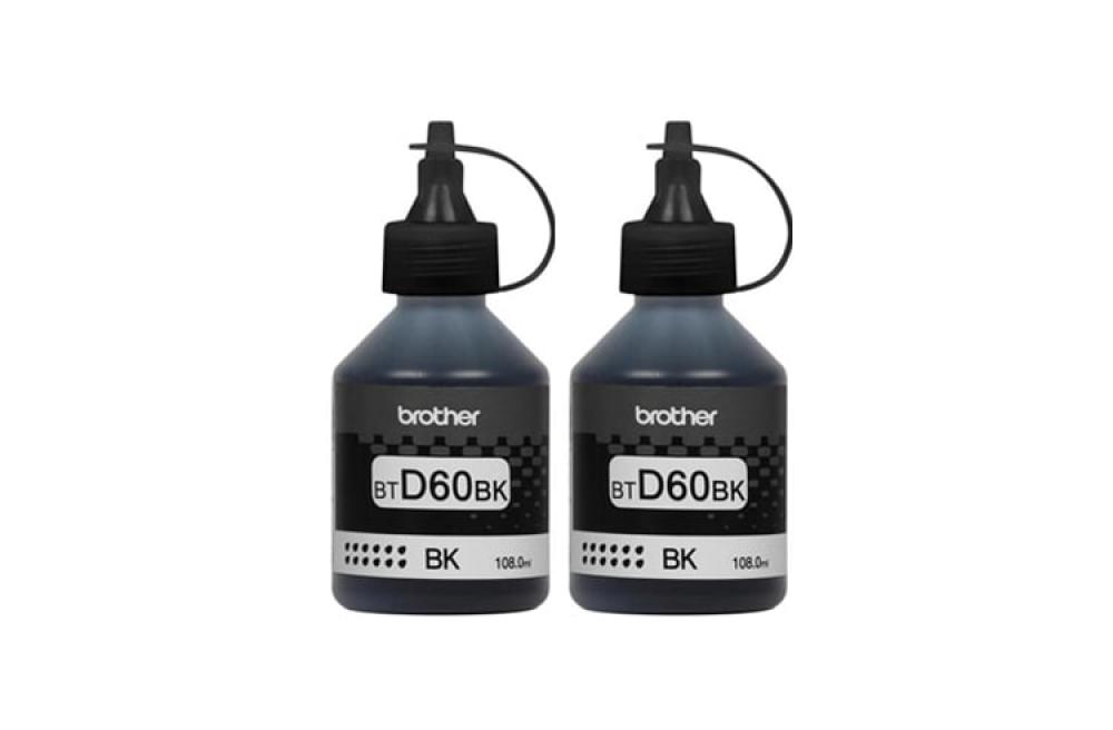изображение Оригинальные чернила для Brother BTD60BK Black (108 мл) - 2шт