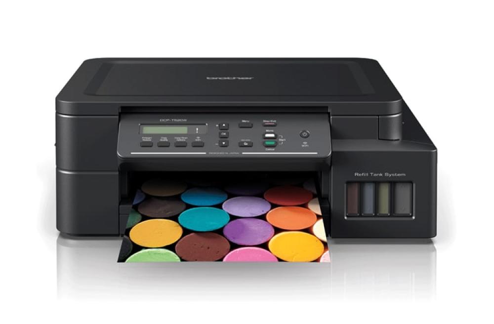 изображение МФУ Brother DCP-T520W с оригинальной СНПЧ и чернилами INKSYSTEM - изображение 1