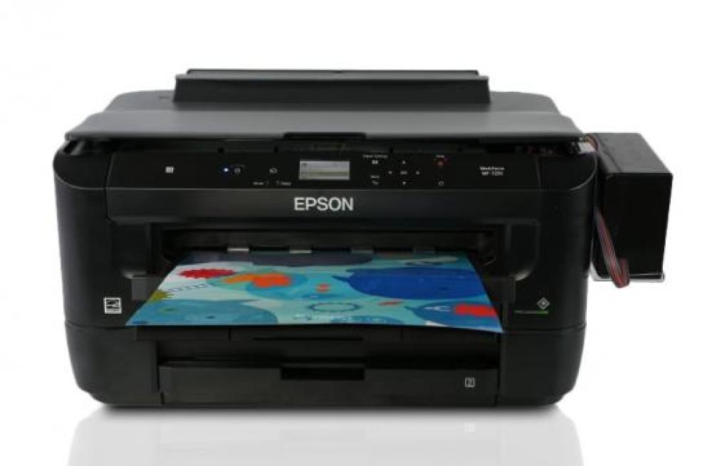 изображение Принтер Epson WorkForce WF-7210DTW с БСНПЧ и чернилами ORIGINALAM.NET (Уценка) - изображение 4
