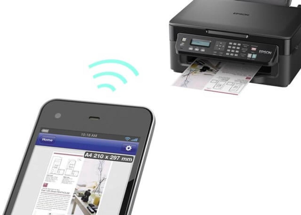 изображение МФУ Epson Workforce WF-2510WF с СНПЧ и чернилами - изображение 3