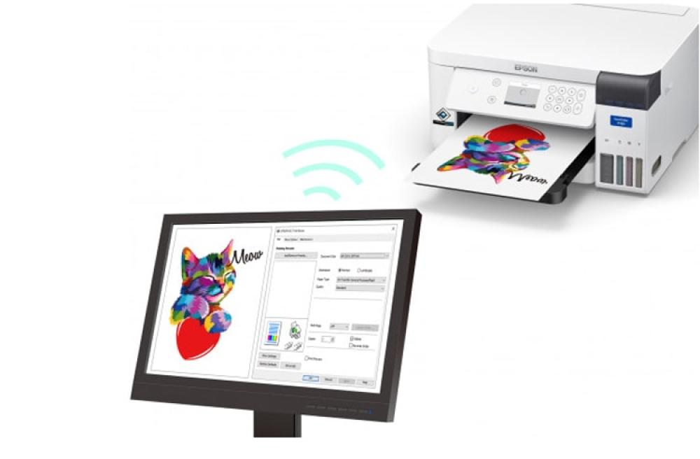 изображение Принтер Epson SureColor SC-F100 с оригинальной СНПЧ и сублимационными чернилами - изображение 4