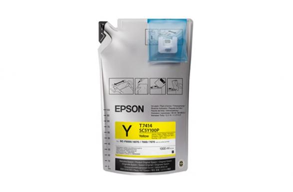 изображение Сублимационные чернила Epson Yellow для Epson SureColor SC-F6200 1000 мл