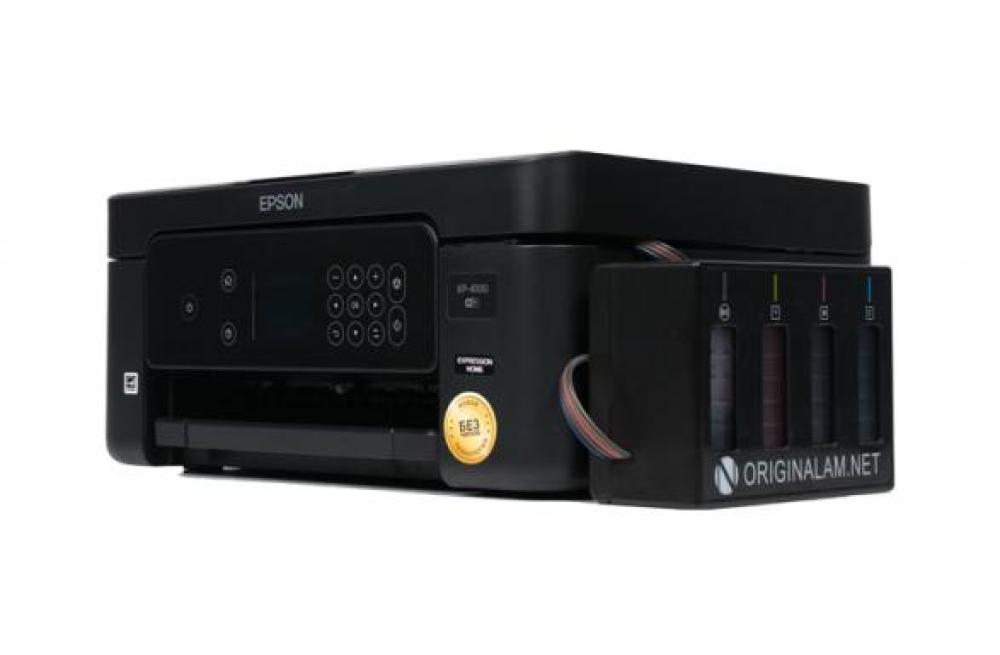 изображение МФУ Epson Expression Home XP-4105 с БСНПЧ и чернилами ORIGINALAM.NET 350мл - изображение 4