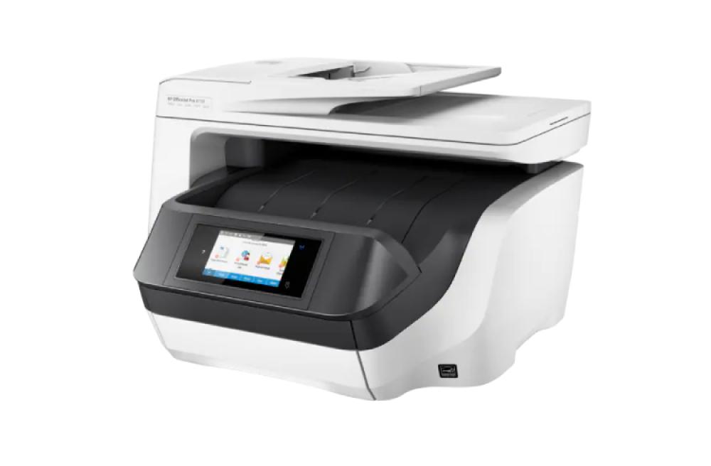 изображение МФУ HP OfficeJet Pro 8730 с ПЗК и чернилами - изображение 2