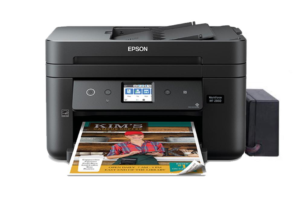 изображение МФУ Epson Workforce WF-2860DWF с БСНПЧ и чернилами ORIGINALAM.NET - изображение 1