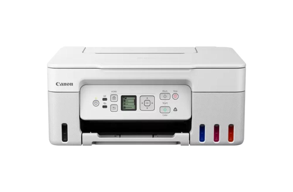изображение МФУ Canon PIXMA G3470 White с оригинальной СНПЧ и чернилами - изображение 2