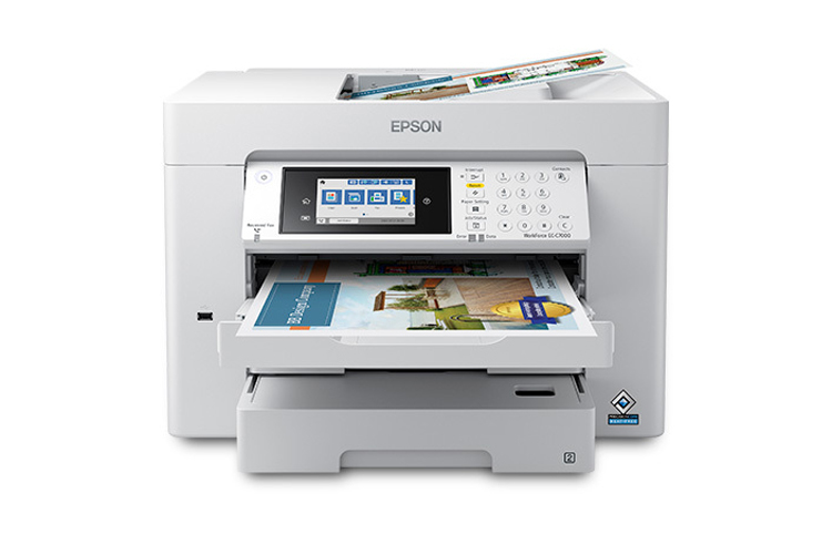 изображение МФУ Epson WorkForce EC-C7000 с СНПЧ и чернилами ORIGINALAM.NET 127мл