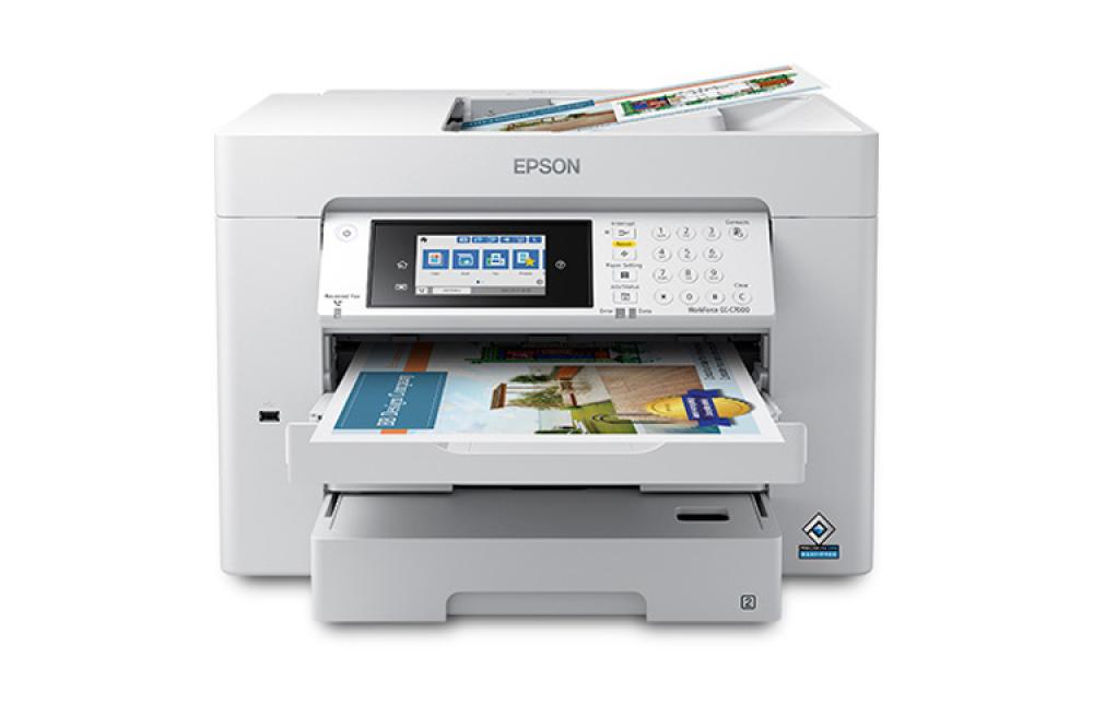 изображение МФУ Epson WorkForce EC-C7000 с СНПЧ и чернилами ORIGINALAM.NET 350мл - изображение 1