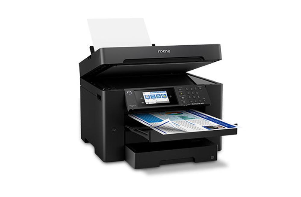 изображение МФУ Epson Workforce WF-7840DTWF с СНПЧ и светостойкими чернилами 500мл - изображение 3