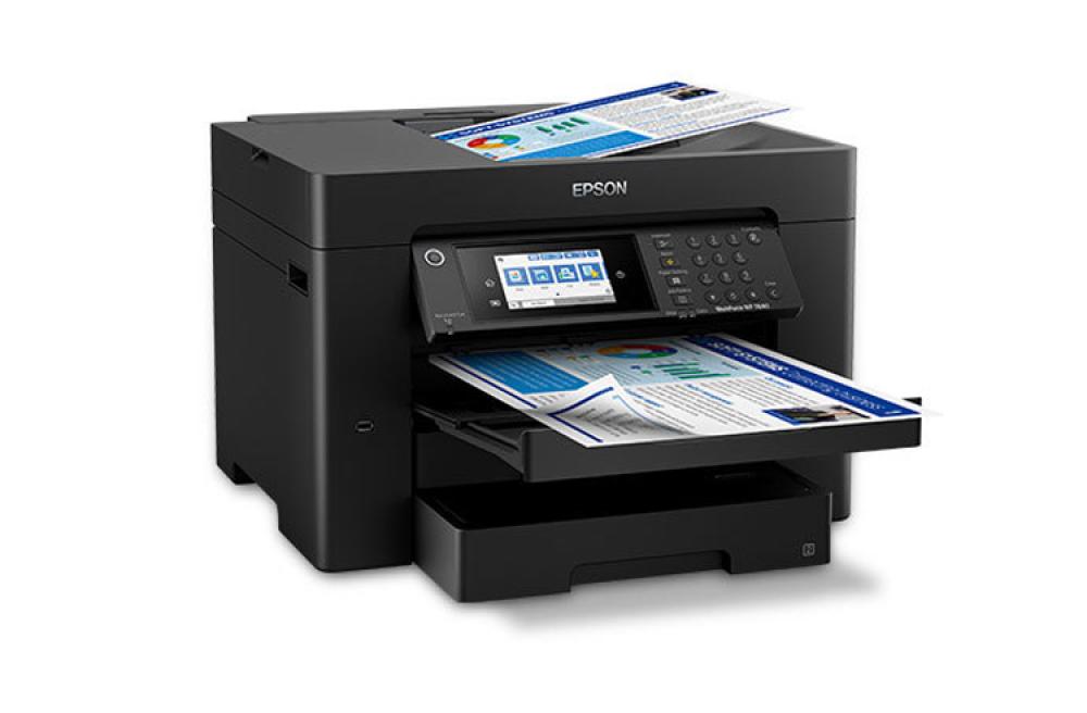 изображение МФУ Epson Workforce WF-7840DTWF с СНПЧ и светостойкими чернилами 100мл - изображение 4