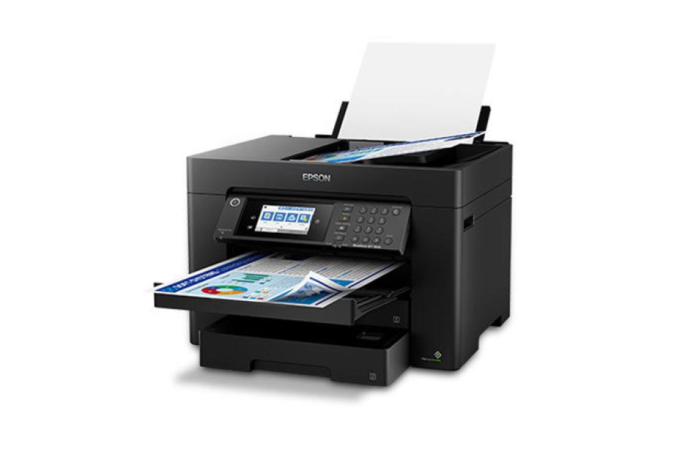 изображение МФУ Epson Workforce WF-7840DTWF с СНПЧ и светостойкими чернилами 100мл - изображение 5