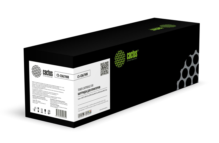 изображение Лазерный картридж Cactus CS-C067HM (067HM) пурпурный для Canon i-SENSYS LBP631Cw, LBP633Cdw, MF651Cw, MF655Cdw, MF657Cdw (2350 стр.)