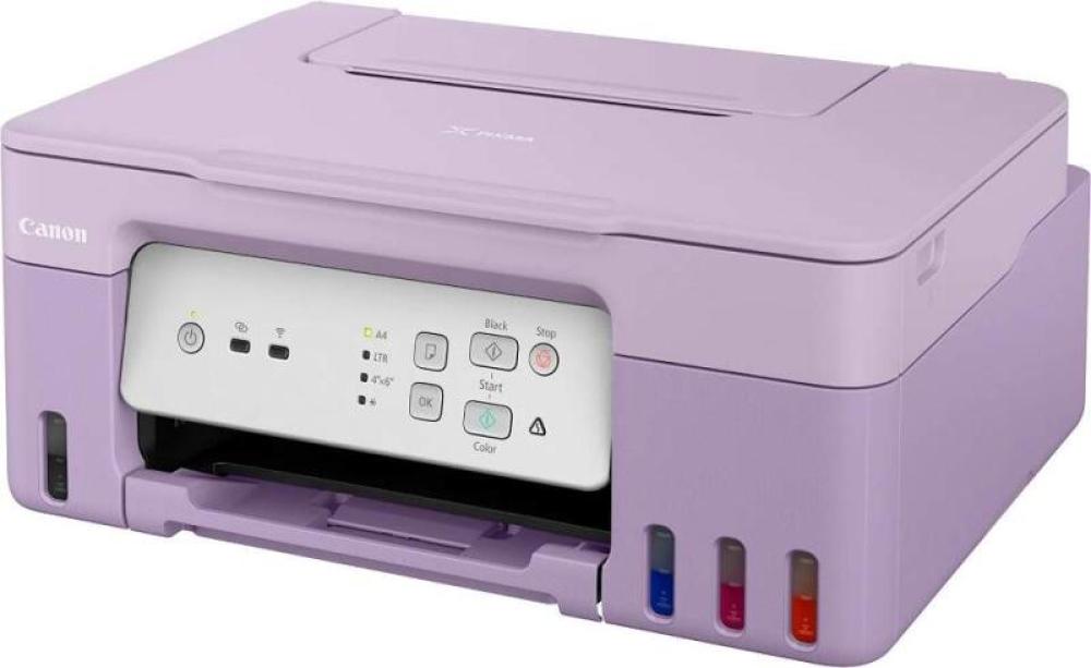 изображение МФУ Canon PIXMA G3430 Purple с оригинальной СНПЧ и чернилами (черный - 70мл, цветные - 40 мл) - изображение 2