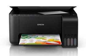 МФУ Epson L3150 с оригинальной СНПЧ и пигментными чернилами 100мл
