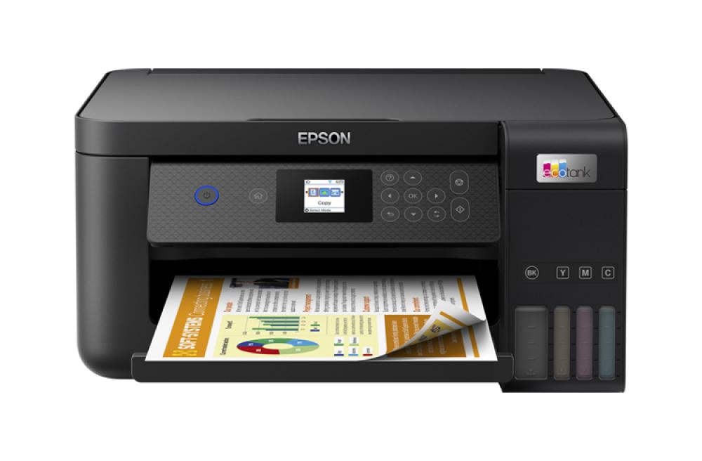 изображение МФУ Epson L4260 с оригинальной СНПЧ и пигментными чернилами 100мл - изображение 1