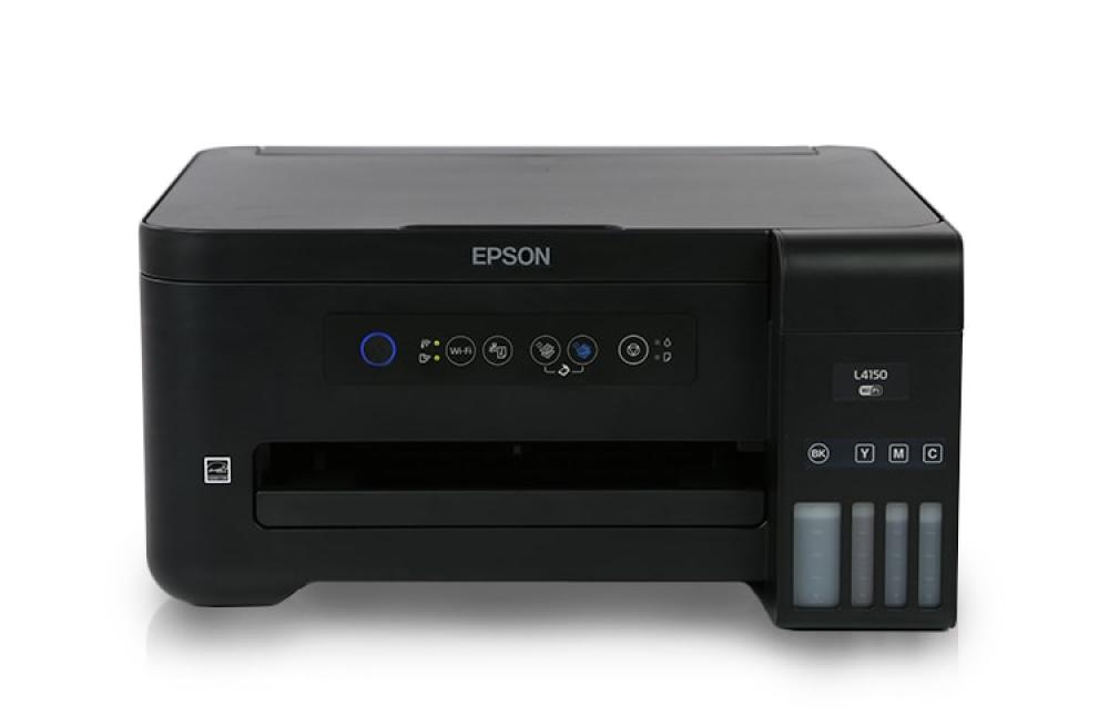 изображение МФУ Epson L4150 с оригинальной СНПЧ и пигментными чернилами 100мл - изображение 2