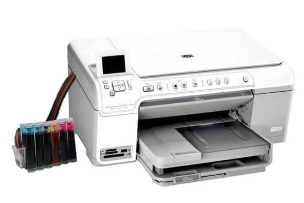 изображение МФУ HP Photosmart C5383 с СНПЧ