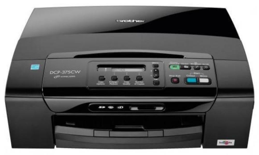 изображение МФУ Brother DCP-375CW с ПЗК и чернилами - изображение 1