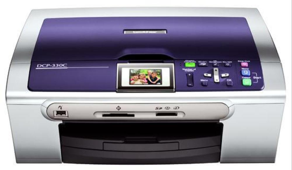 изображение МФУ Brother DCP-330C с ПЗК и чернилами - изображение 1