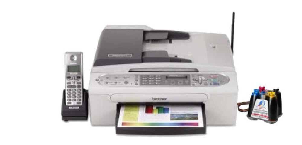 изображение МФУ Brother INTELLIFAX-2580C с СНПЧ - изображение 1