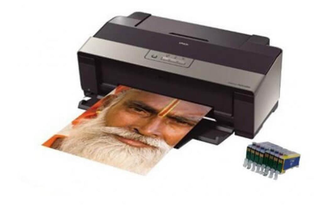 изображение Цветной принтер Epson Stylus Photo R1900 с перезаправляемыми картриджами - изображение 1
