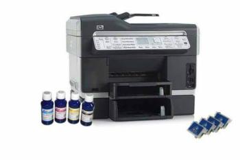 МФУ HP OfficeJet L7700 с ПЗК и чернилами