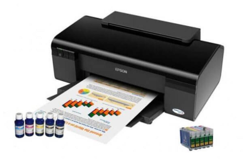 изображение Цветной принтер Epson Stylus Office T30 с перезаправляемыми картриджами - изображение 1