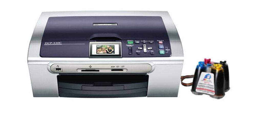 изображение МФУ Brother DCP 330C с СНПЧ - изображение 1