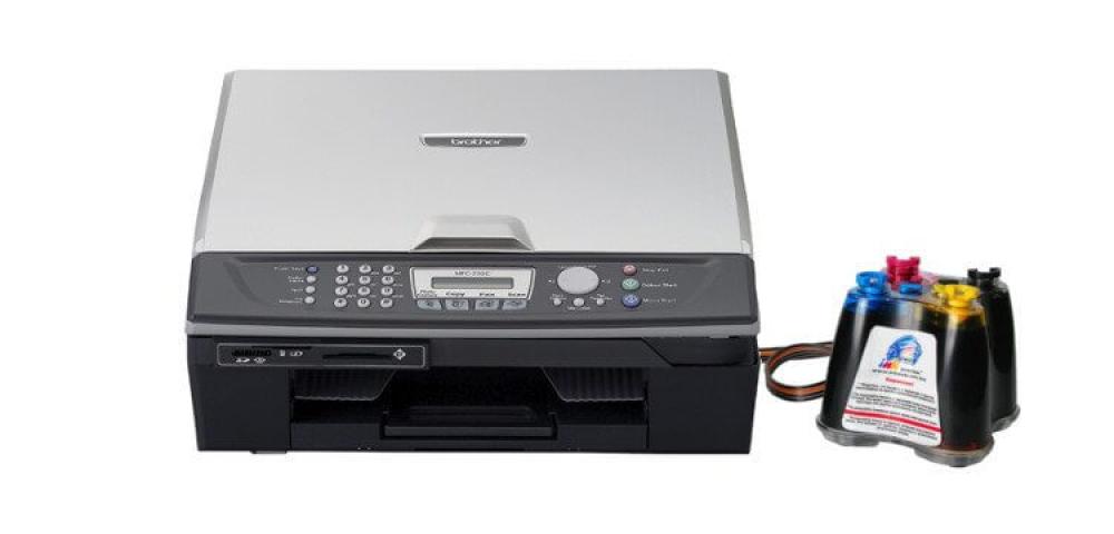 изображение МФУ Brother MFC 210C с СНПЧ - изображение 1