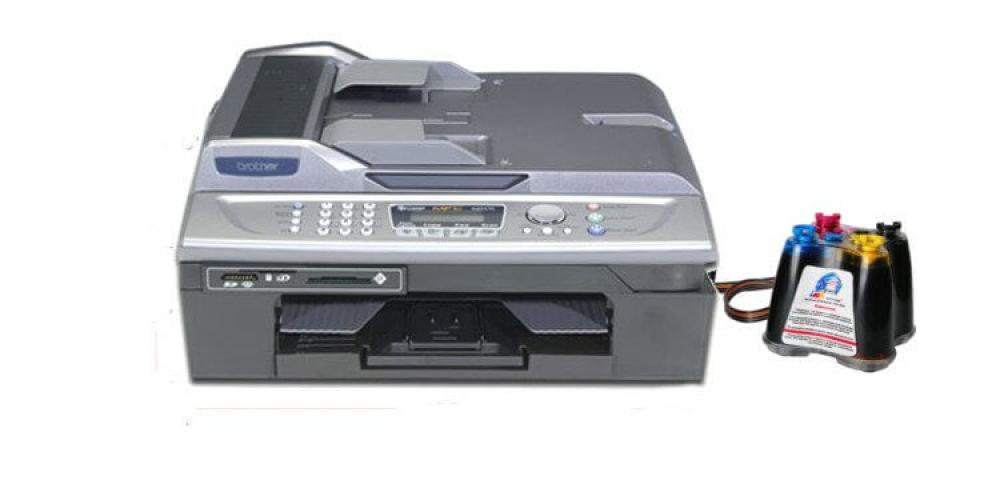 изображение МФУ Brother MFC 420CN с СНПЧ - изображение 1