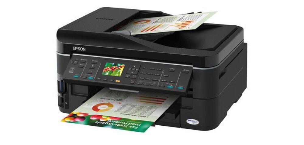 Фото Epson WorkForce 633 с СНПЧ - изображение 2
