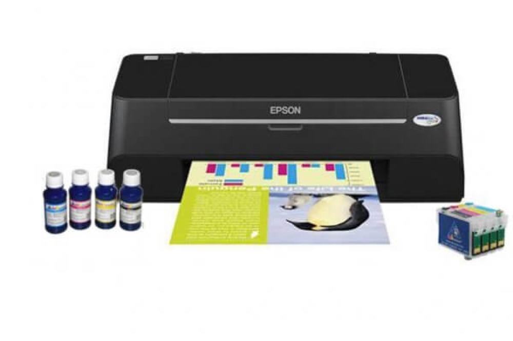 изображение Цветной принтер Epson Stylus T27 с перезаправляемыми картриджами - изображение 1