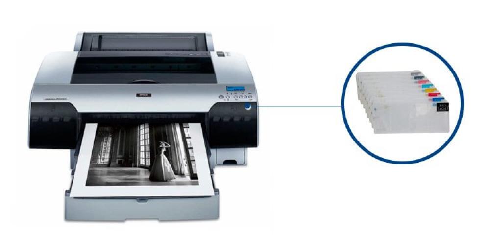 изображение Плоттер Epson Stylus Pro 4800 с ПЗК - изображение 1