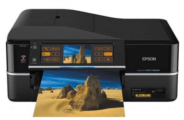 Ошибка принтера epson tx800fw