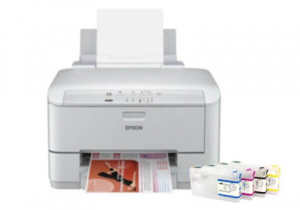 изображение Цветной принтер Epson WorkForce Pro WP-4095DN с перезаправляемыми картриджами - изображение 1