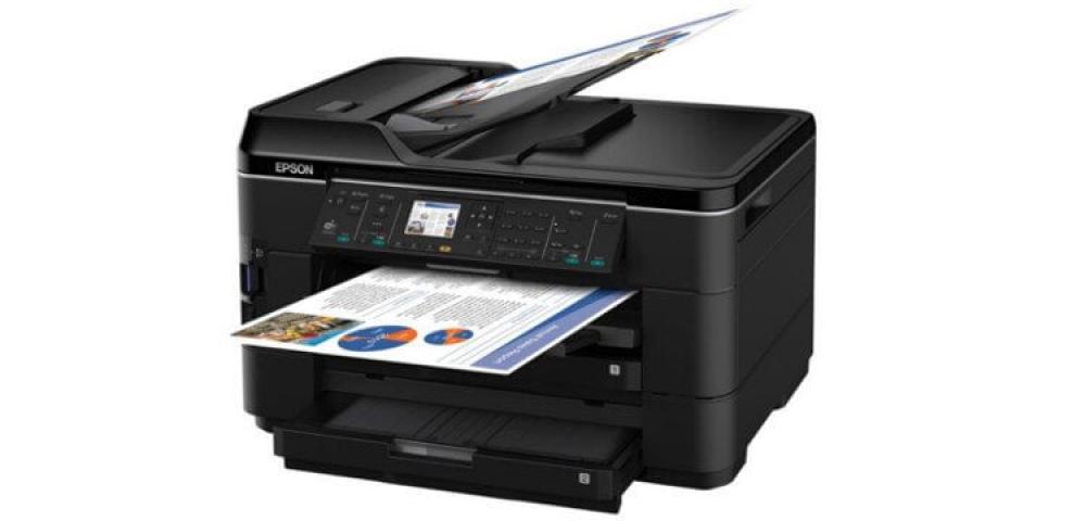 изображение МФУ Epson WorkForce WF-7525 с перезаправляемыми картриджами - изображение 2