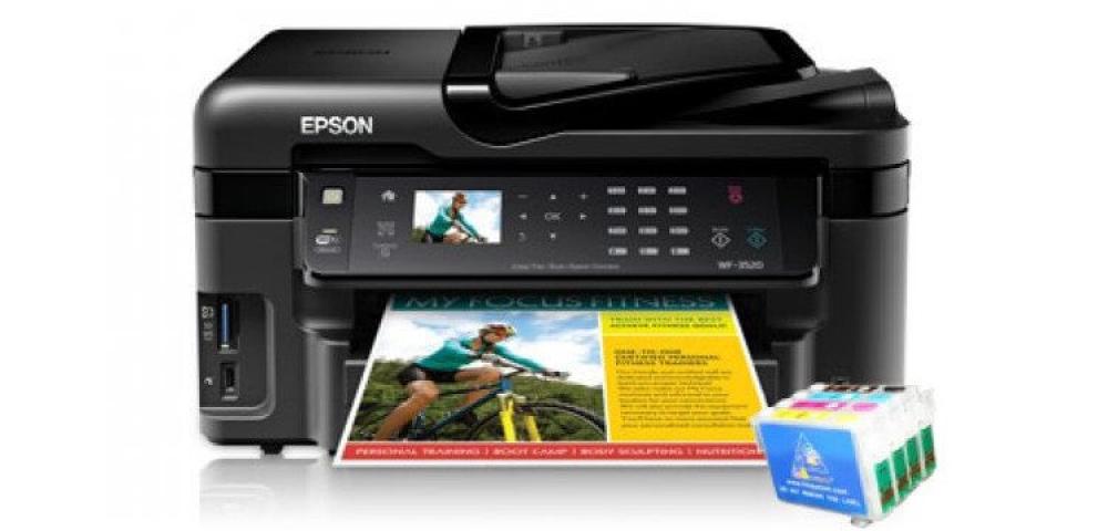 изображение МФУ Epson Workforce WF-3520DWF с перезаправляемыми картриджами (США) - изображение 1
