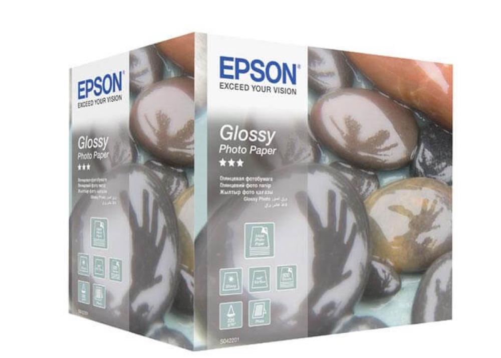 изображение Глянцевая фотобумага Epson Glossy Photo Paper 10x15cm, 225g, 500 листов