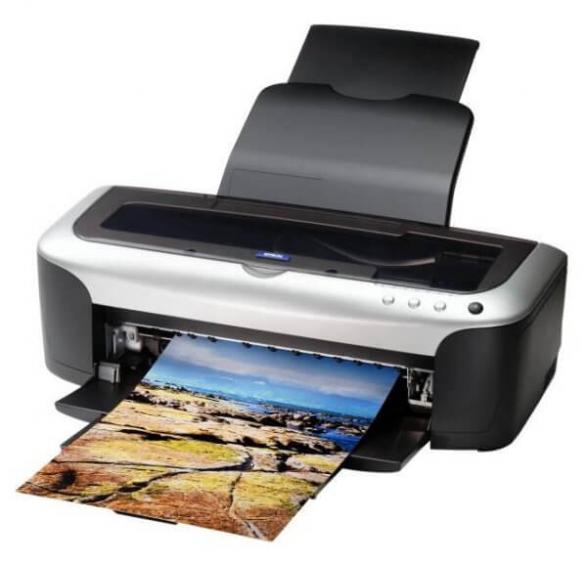 Принтер epson r270 не печатает черный цвет