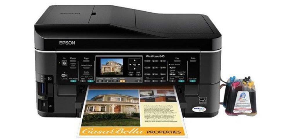 Фото Epson WorkForce 645 Refurbished с СНПЧ - изображение 1