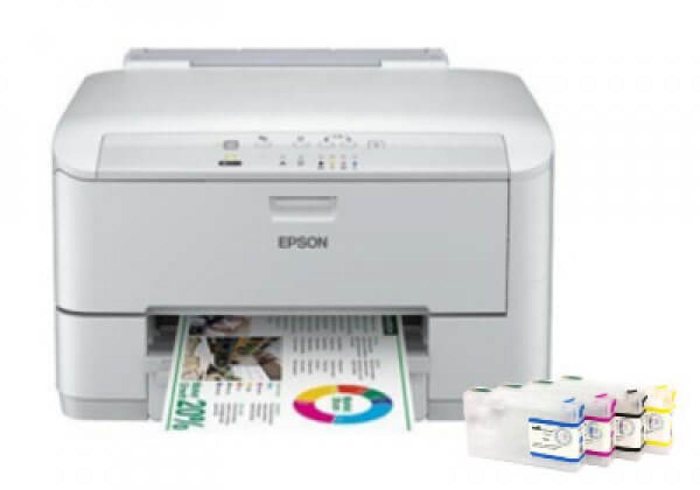 изображение Цветной принтер Epson WorkForce Pro WP-4010 с перезаправляемыми картриджами - изображение 1