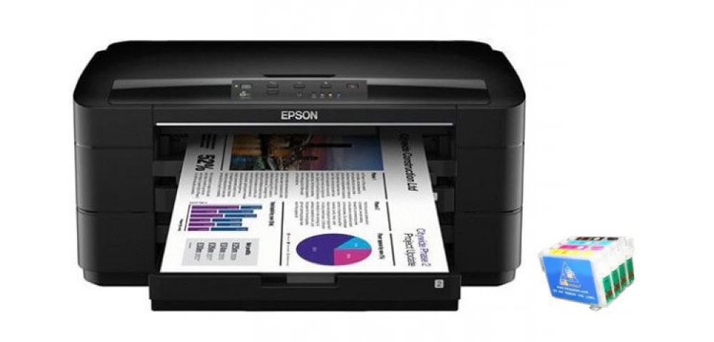 изображение Цветной принтер Epson WorkForce WF-7010 Refurbished by Epson с перезаправляемыми картриджами - изображение 1